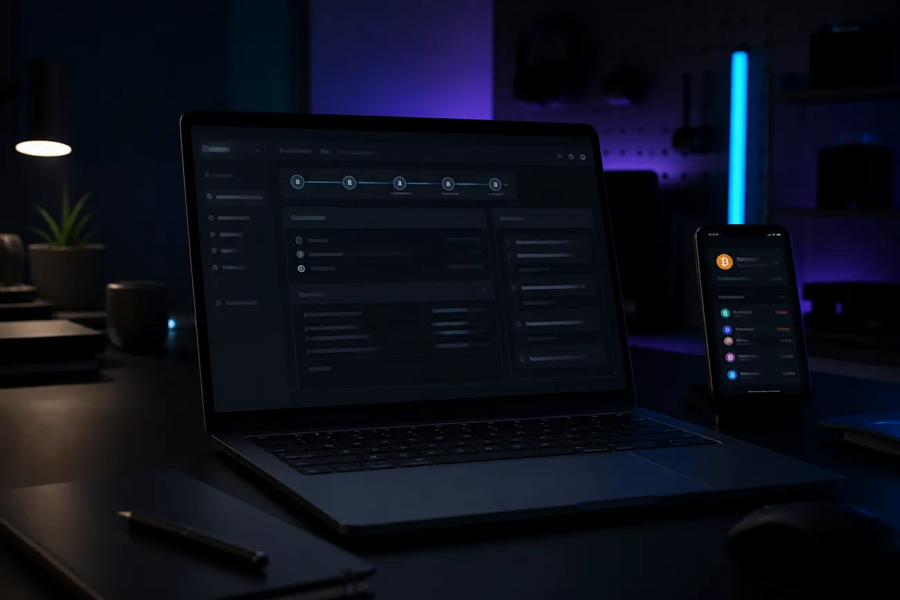cryptocurrency transaction on a dark web marketplace