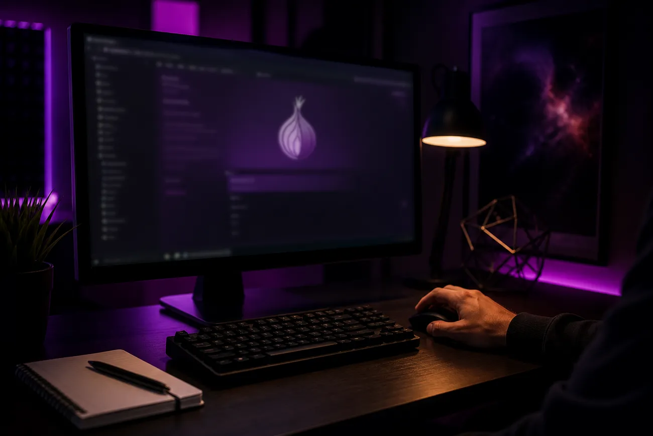 exploring deep web resources on a desktop